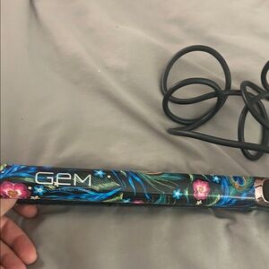 G2M Hair Straightener with Floral Design